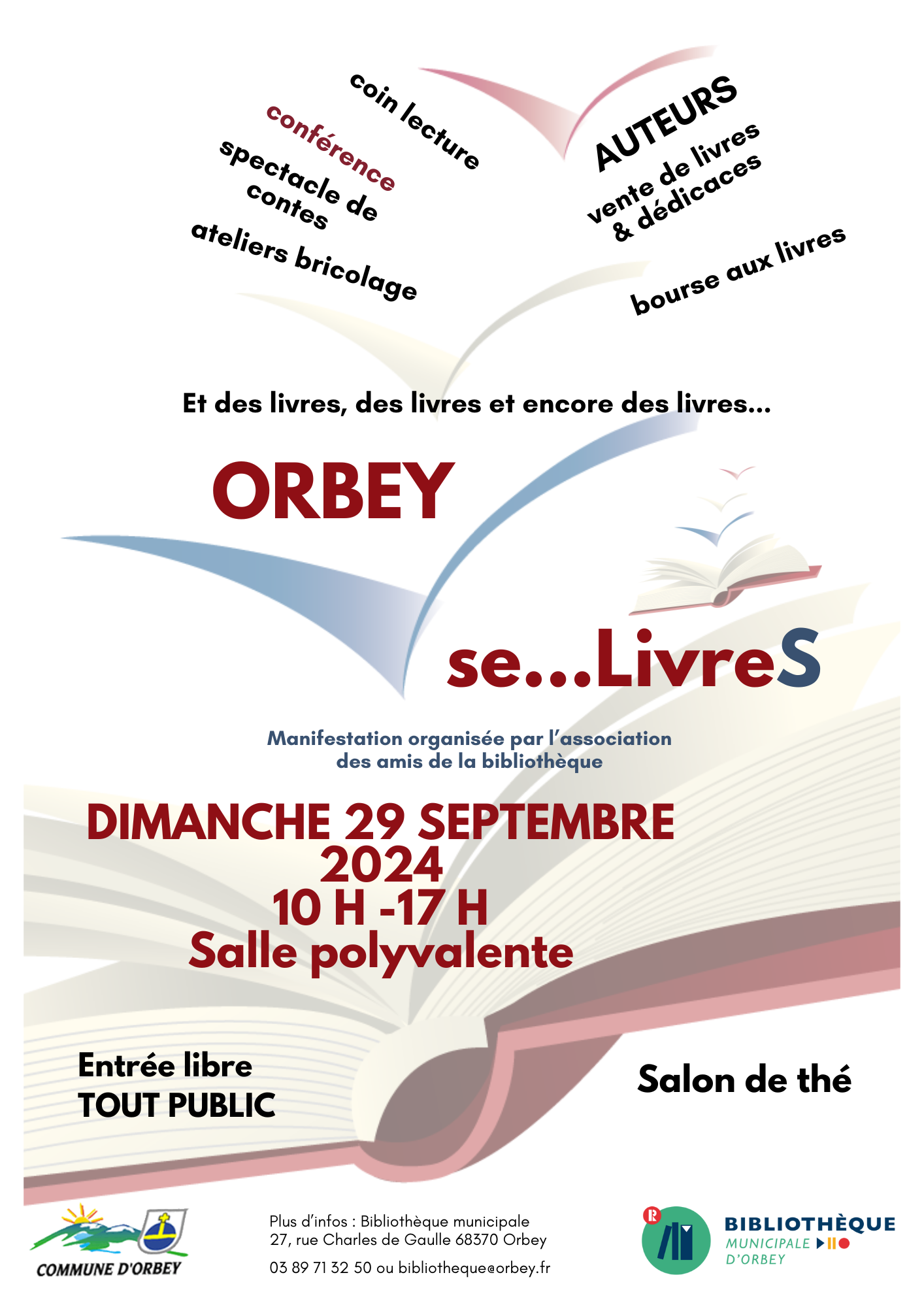 Orbey se LivreS Affiche